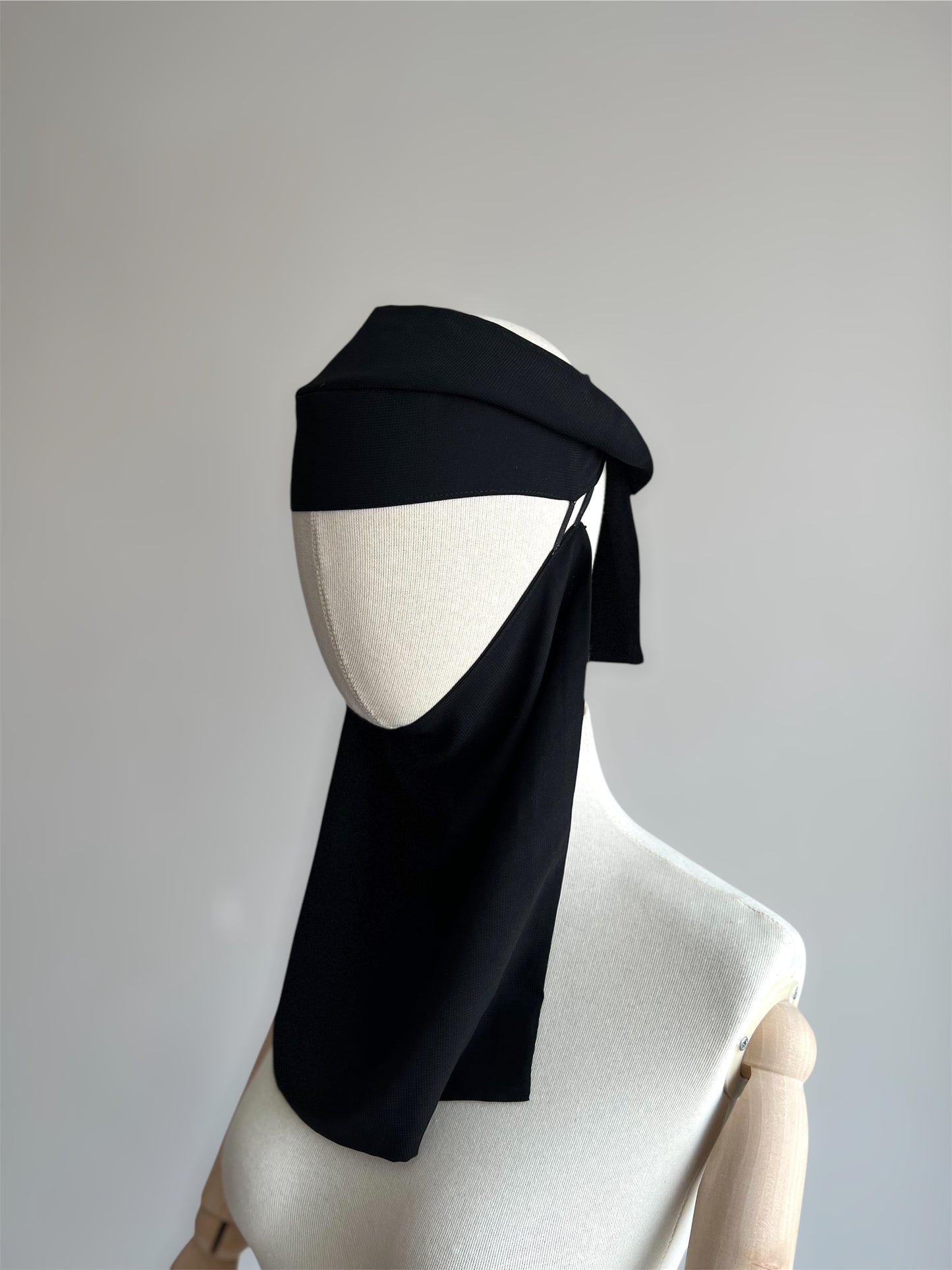 Flap niqab | double elastic sides