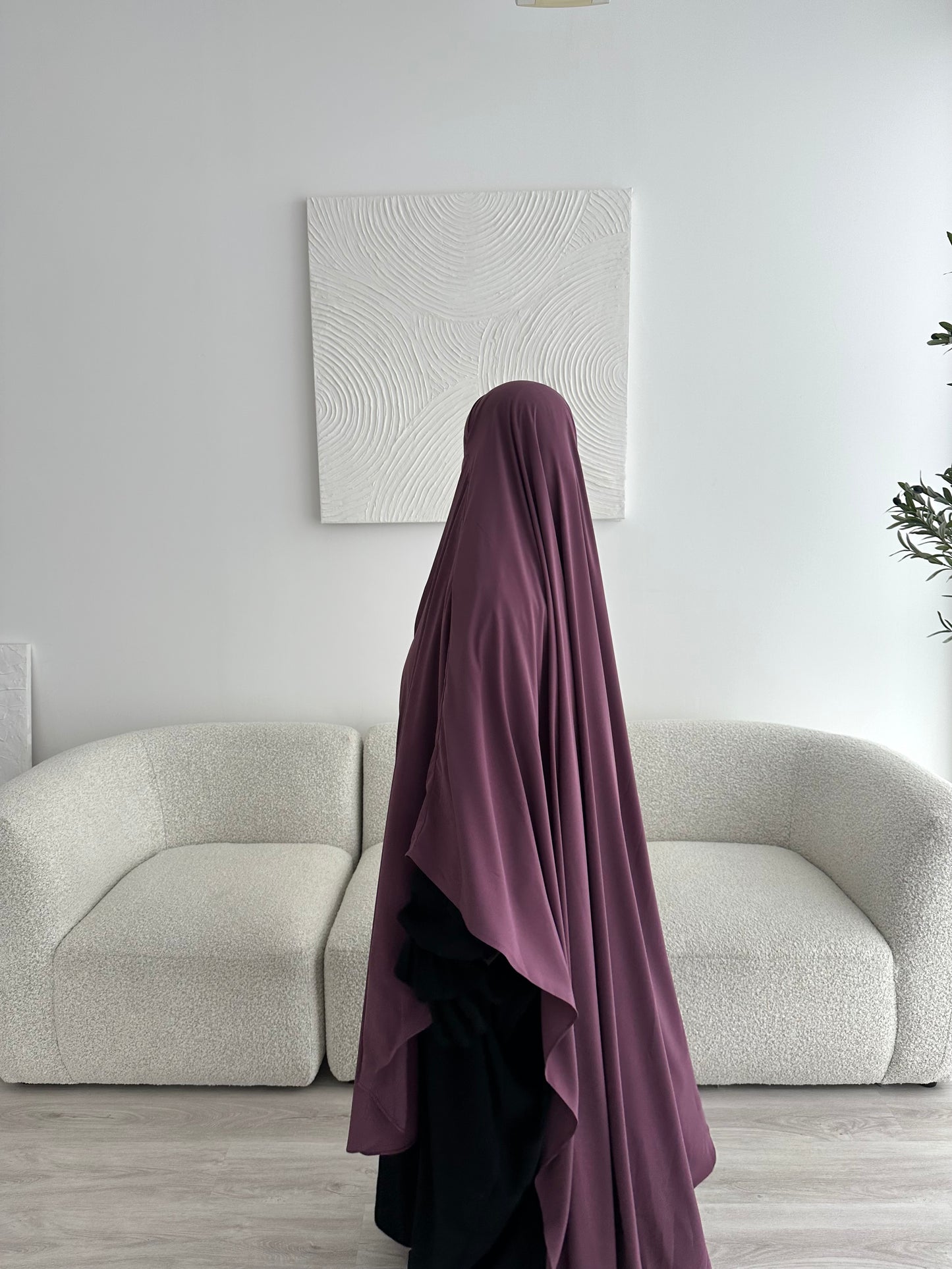 Khimar Aisha - Mauve