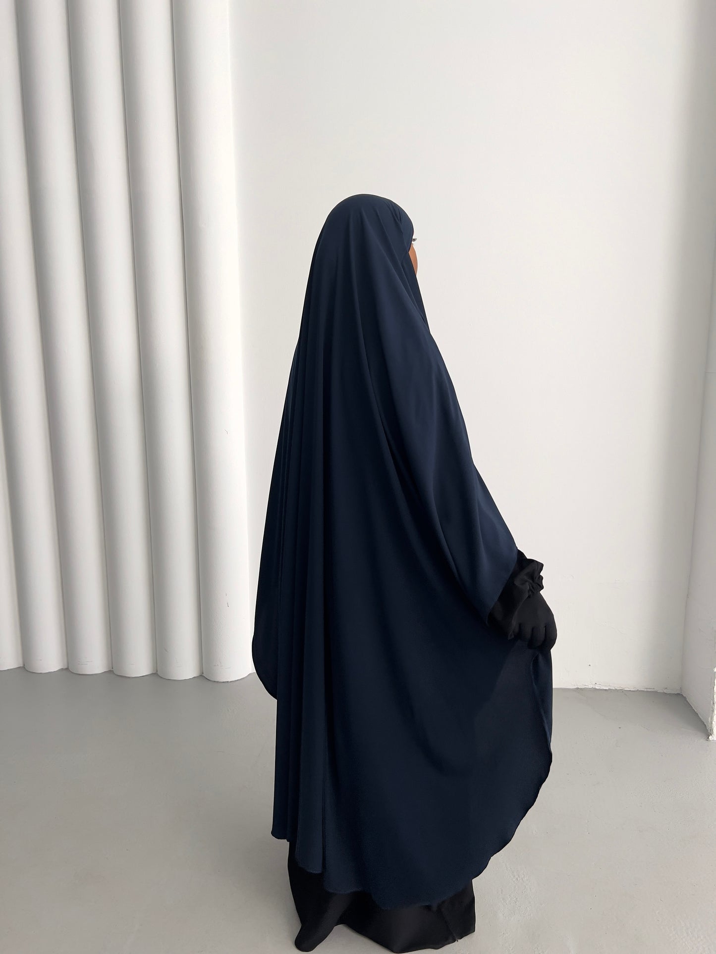 Khimar Aisha - Navy