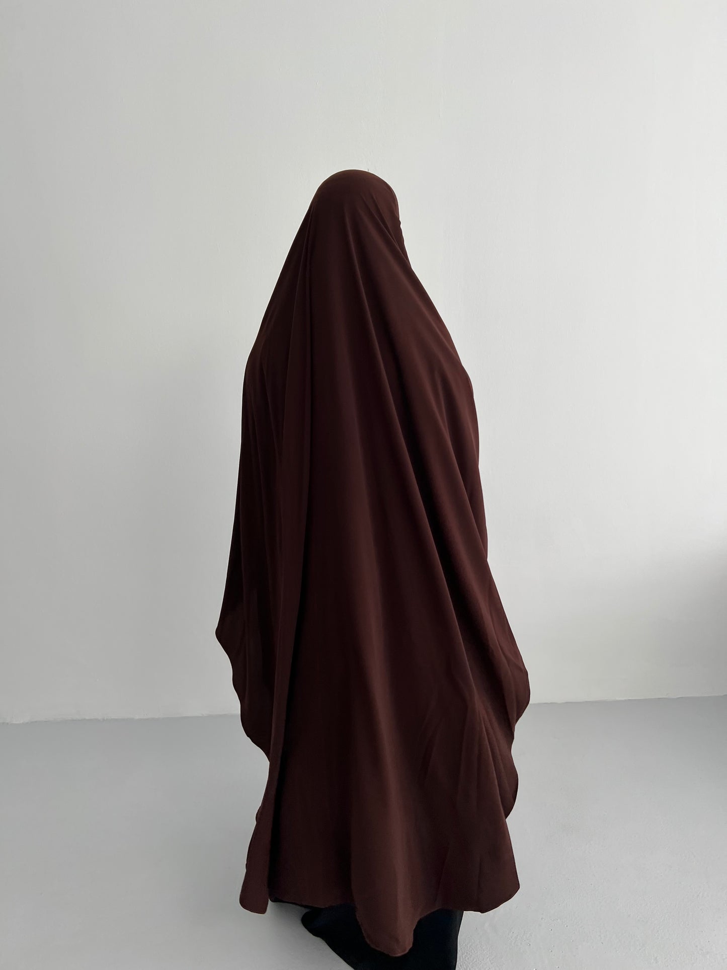 Khimar Aisha - Dark Brown