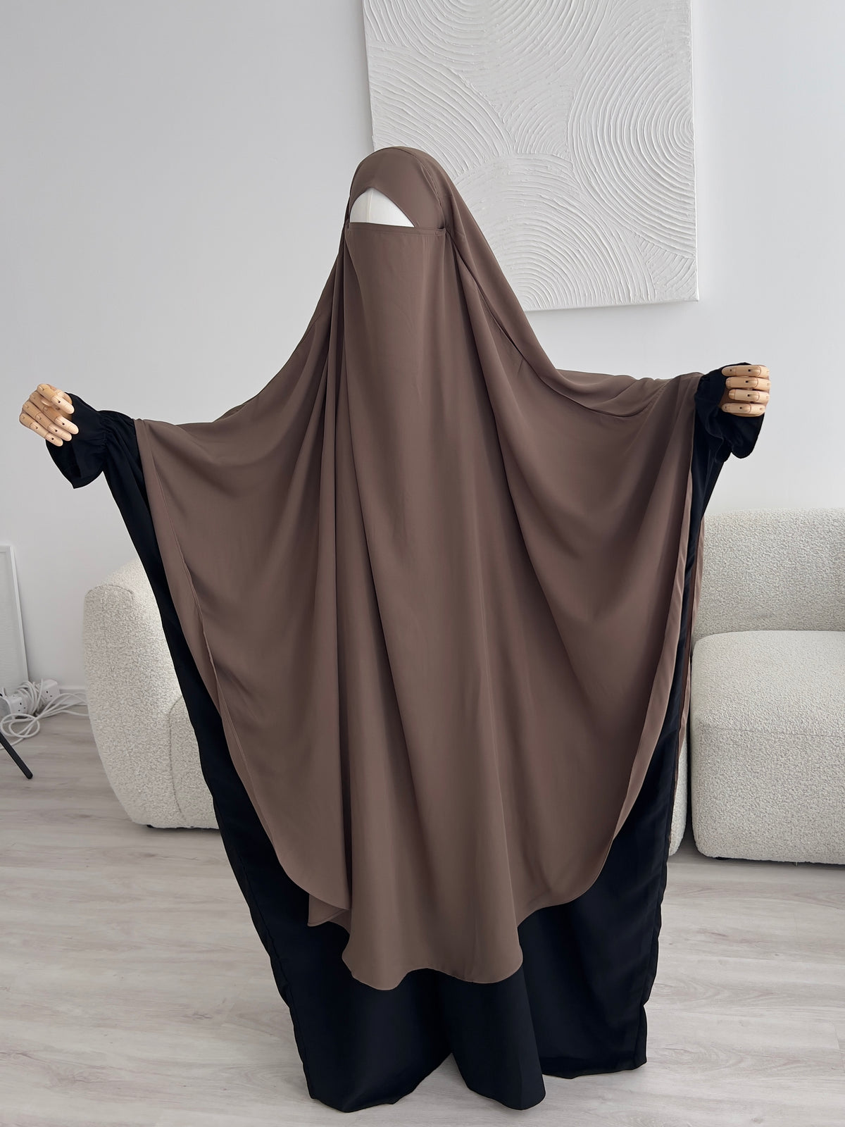 Khimar Aisha - Taupe