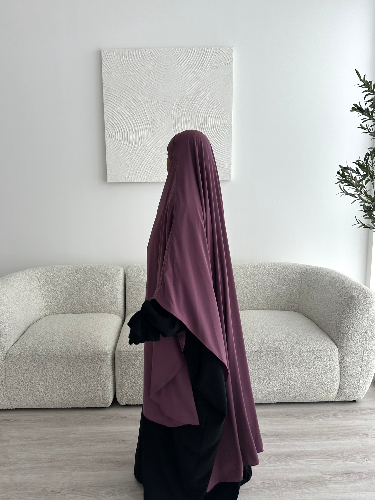 Khimar Aisha - Mauve