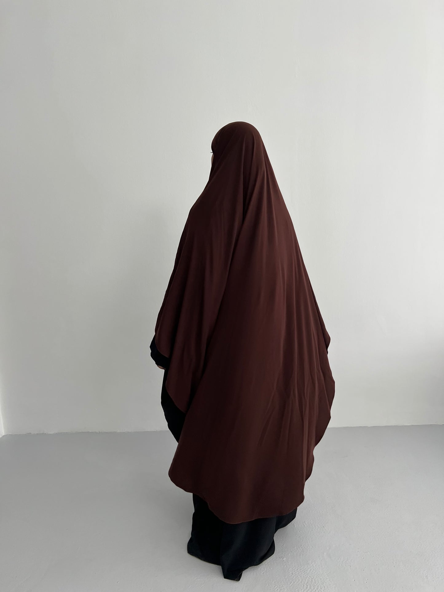 Khimar Aisha - Dark Brown