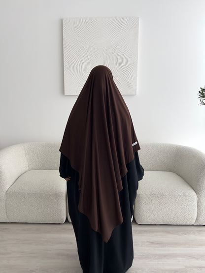 Jersey Khimar - coffee