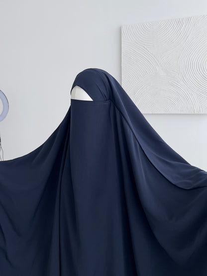 Khimar Aisha - Navy