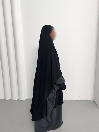 Khimar Aisha - Black