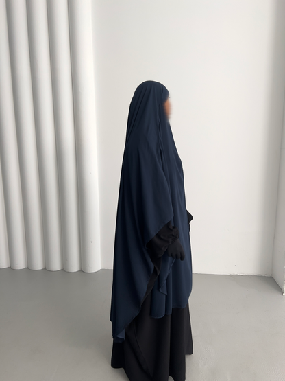 Khimar Aisha - Navy