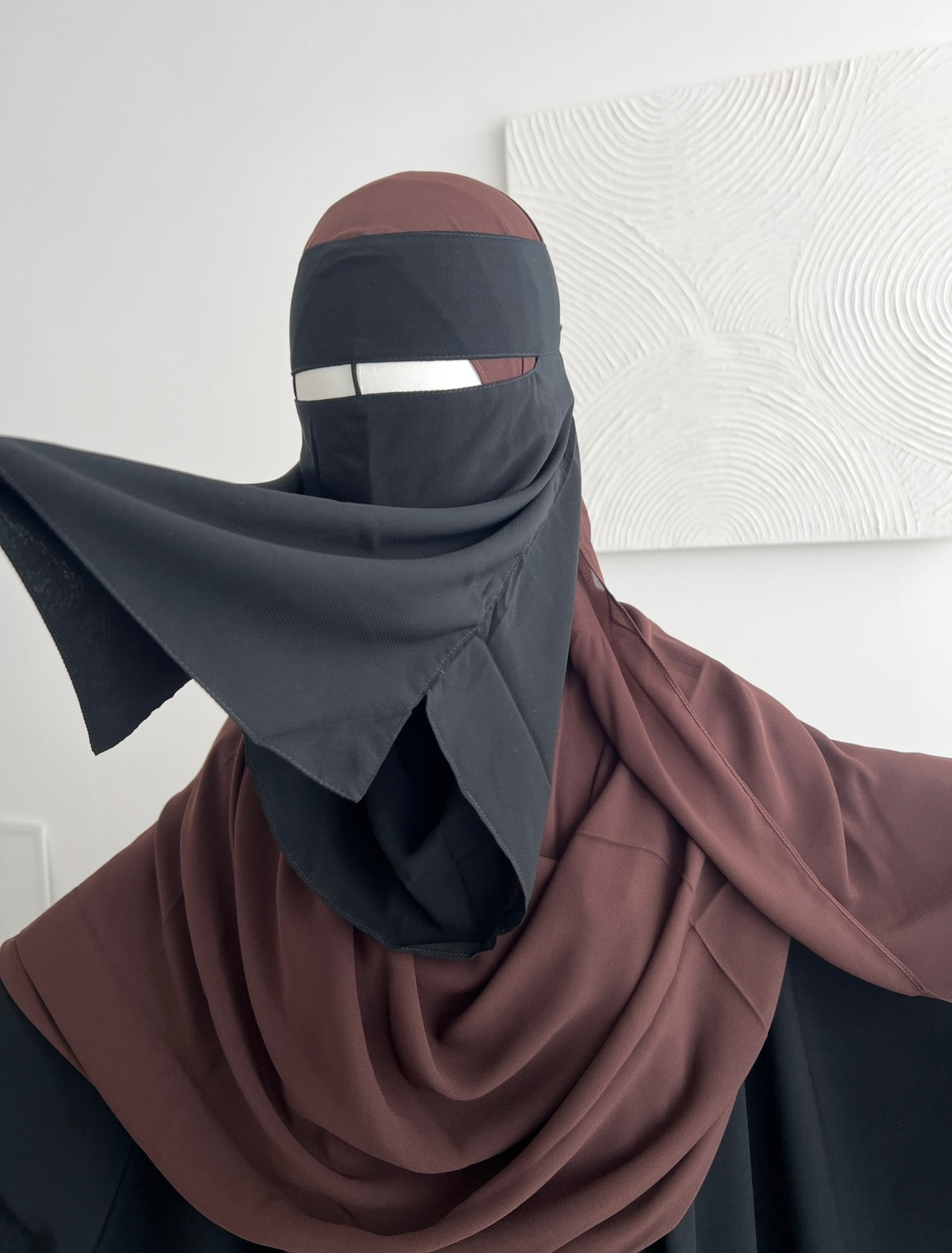 1 Layer Niqab | Eating Feature
