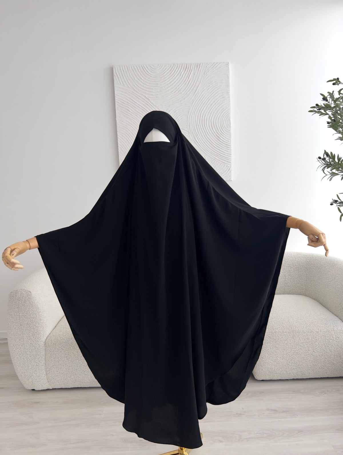 Khimar Aisha - Black