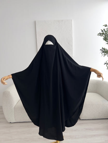 Khimar Aisha - Black