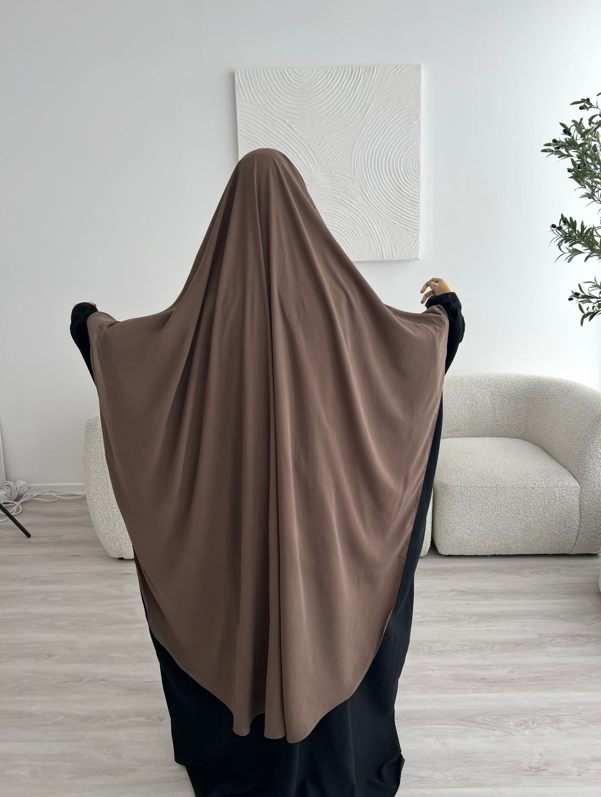 Khimar Aisha - Taupe