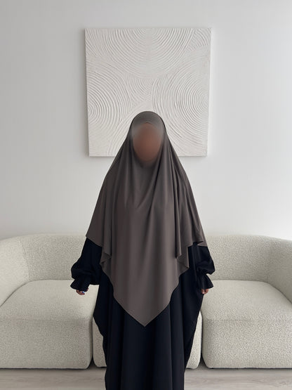 Jersey Khimar - Grey